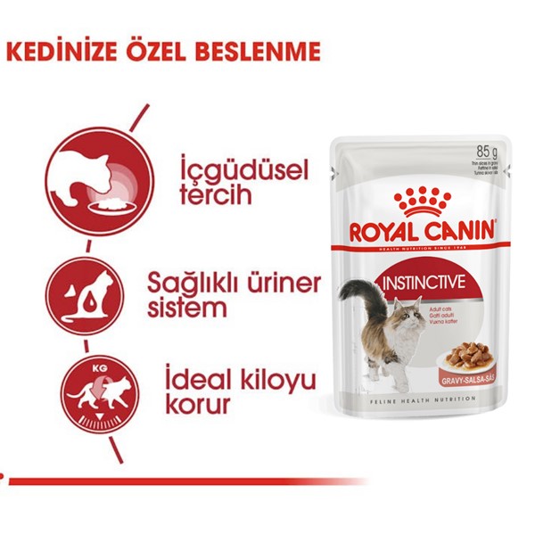 ROYAL CANİN CAT INSTINCTIVE 85 GR*12